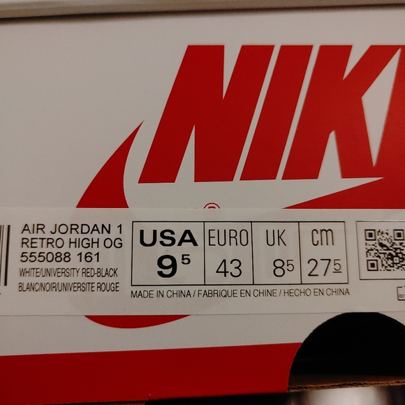 AIR JORDAN 1 RETRO HIGH OG HERITAGE 2022 - Picture 9 of 10